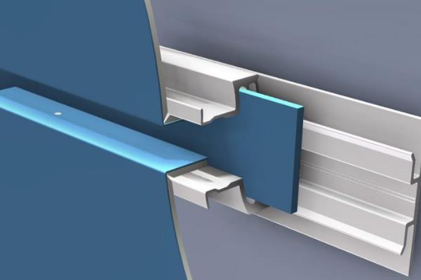 How to build anchorages, measure, and arrange aluminum composite panels